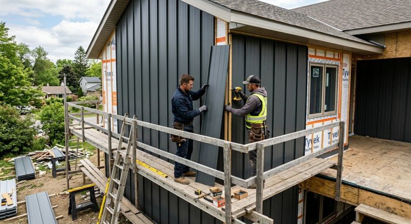 Aluminium Siding Installation in Gregory, MI