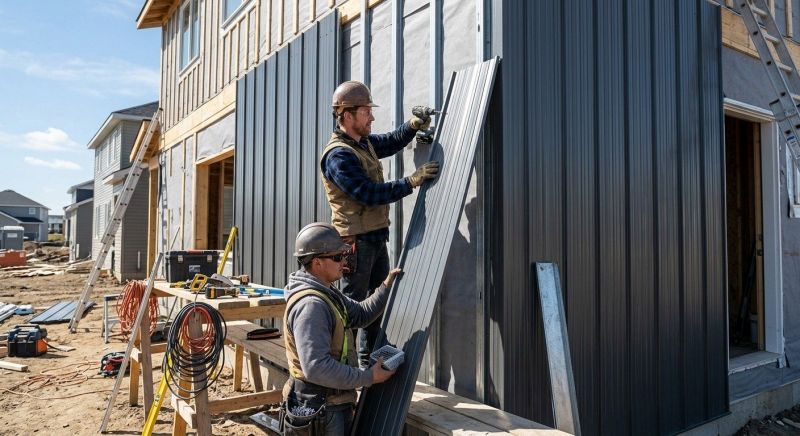 Aluminium Siding Installation in Brighton, MI