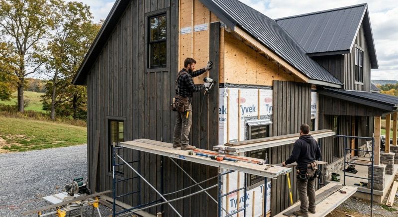 Barn Siding Installation in Dexter, MI