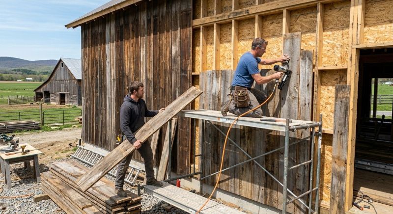 Barn Siding Installation in Brighton, MI