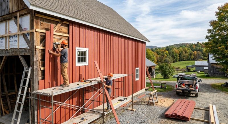 Barn Siding Installation in Westland, MI