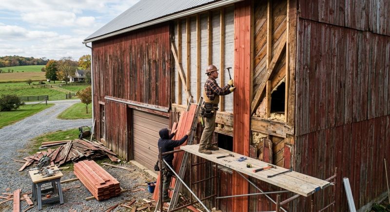 Barn Siding Replacement in Plymouth, MI