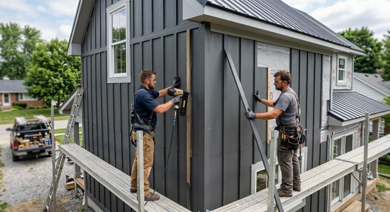 Batten Siding Installation in Brighton, MI