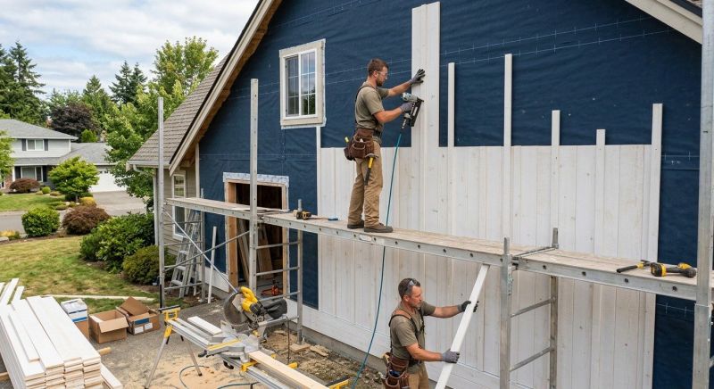 Batten Siding Installation in Southfield, MI