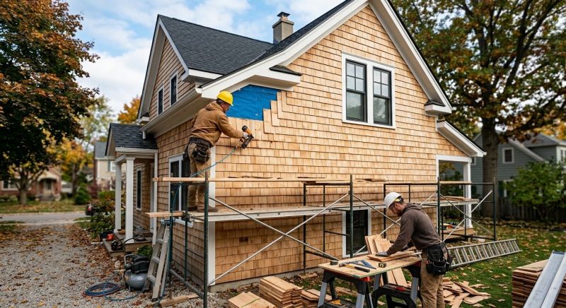 Cedar Siding Installation in Holly, MI