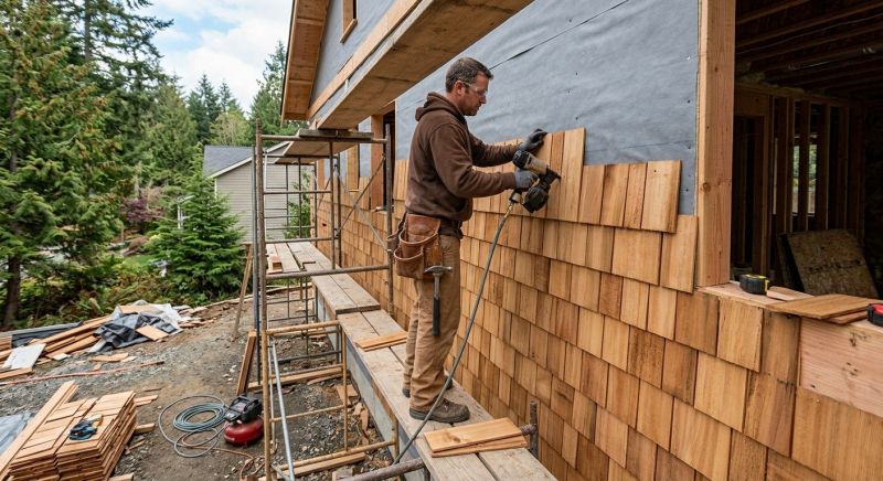 Cedar Siding Installation in Waterford, MI