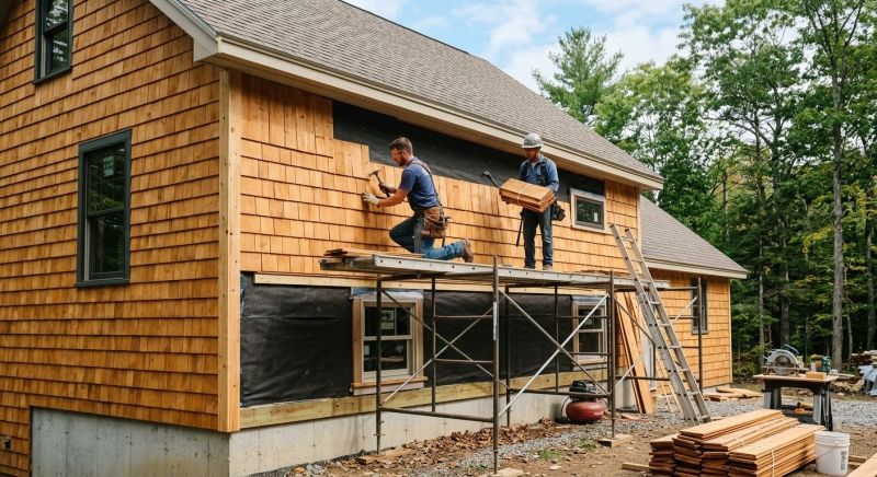 Cedar Siding Installation in Waterford, MI