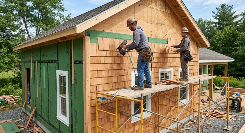 Cedar Siding Installation in Westland, MI