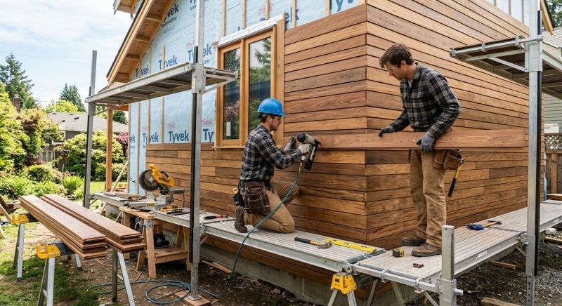 Hardwood Siding Installation in Keego Harbor, MI