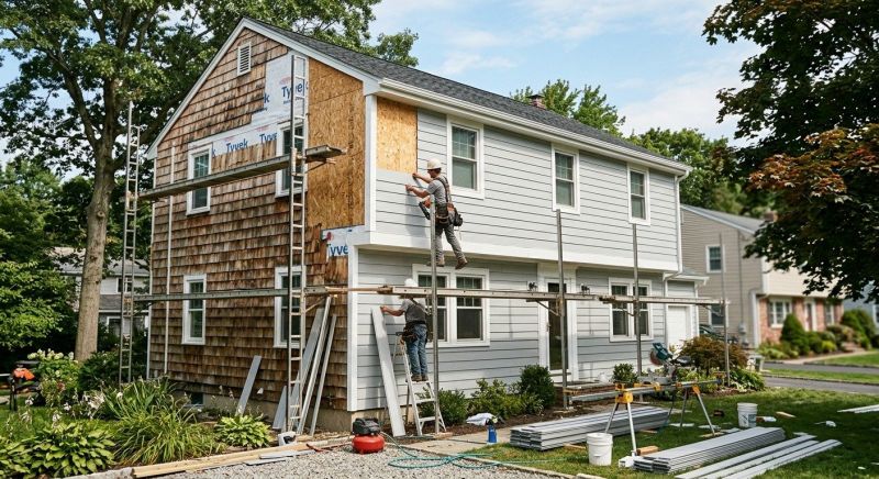 House Siding Installation in Fowlerville, MI