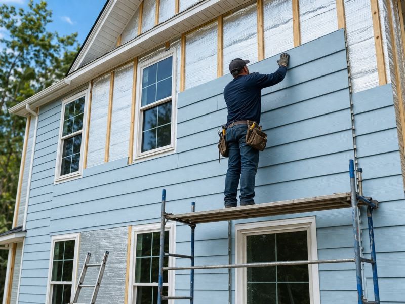 Insulated Siding Installation in Commerce Township, MI
