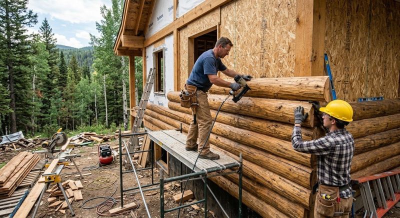 Log Siding Installation in Southfield, MI