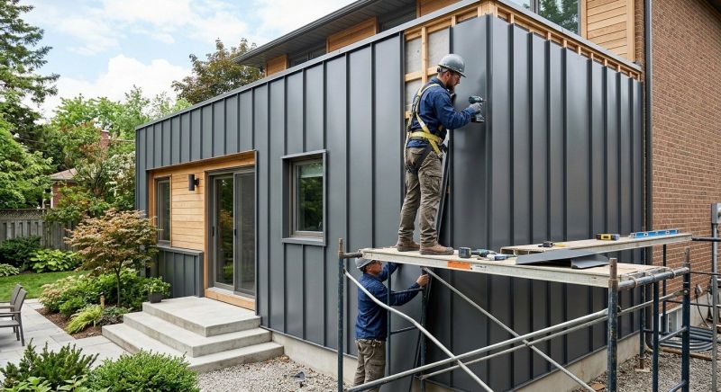 Metal Siding Installation in Dexter, MI