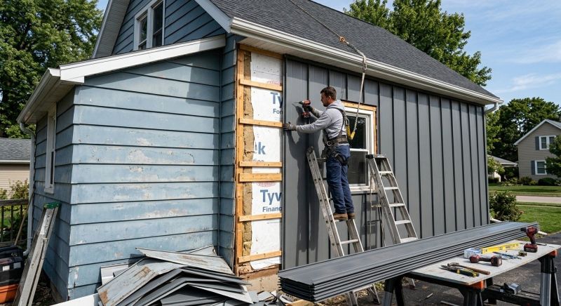 Metal Siding Replacement in Livingston County, MI