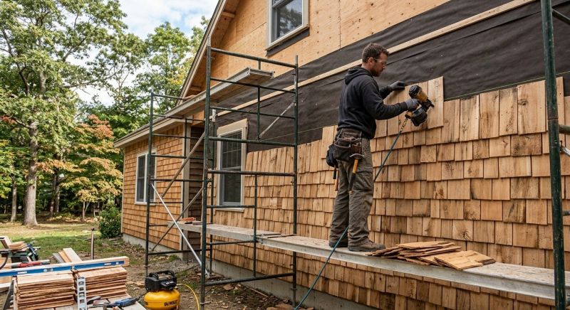 Shake Siding Installation in Chelsea, MI
