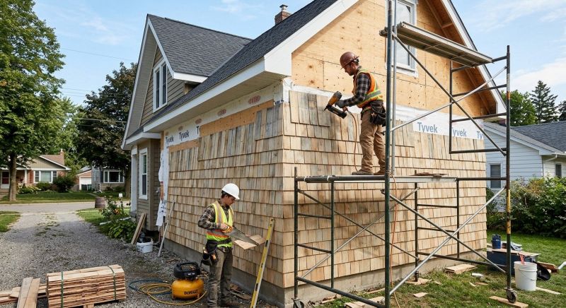 Shake Siding Installation in Fenton, MI
