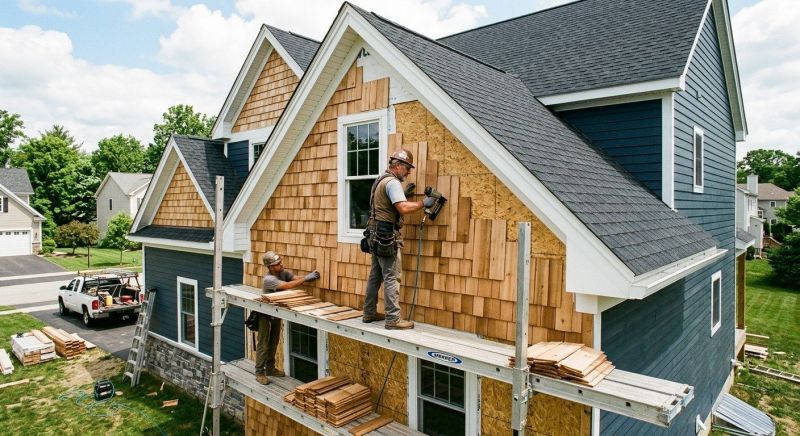Shake Siding Installation in Linden, MI