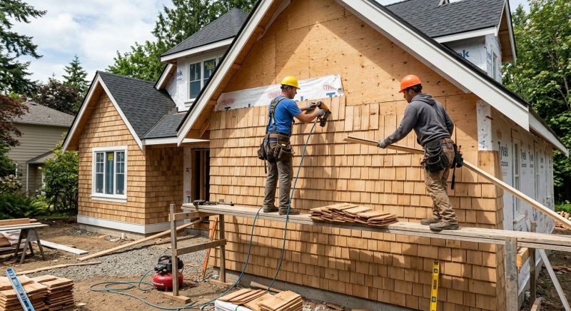 Shake Siding Installation in Westland, MI