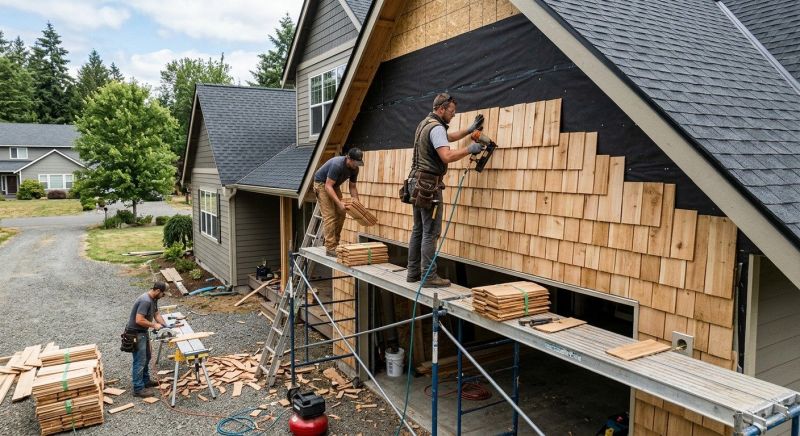 Shake Siding Installation in White Lake, MI