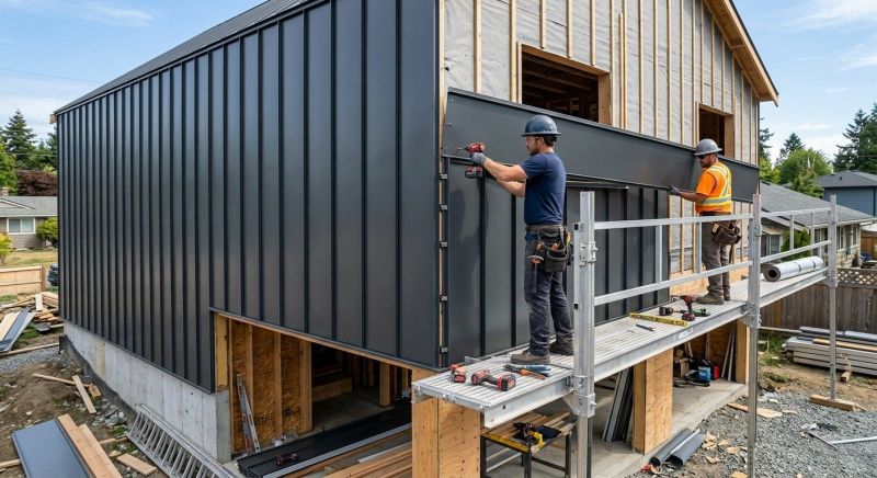 Sheet Metal Siding Replacement in Brighton, MI
