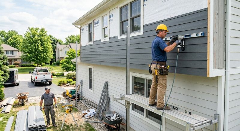 Synthetic Siding Installation in Brighton, MI