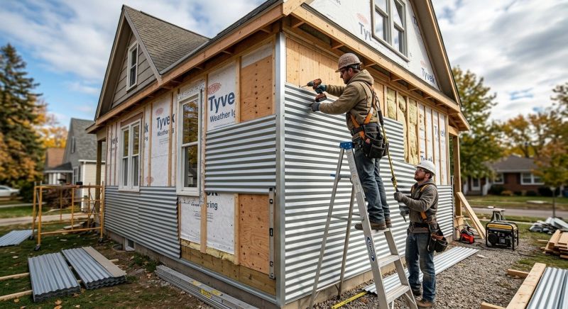 Tin Siding Installation in Brighton, MI