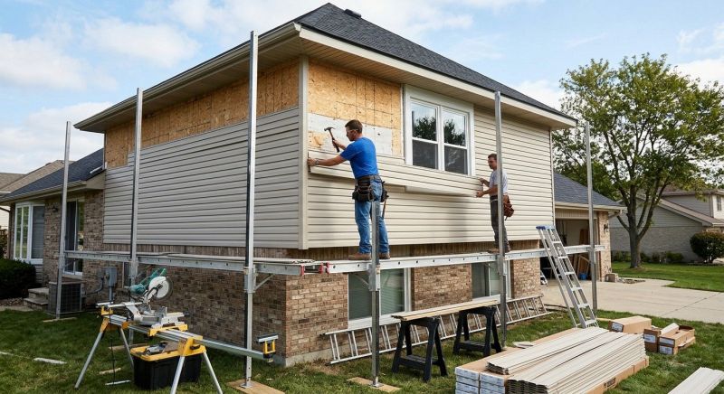 Vinyl Siding Installation in Northville, MI