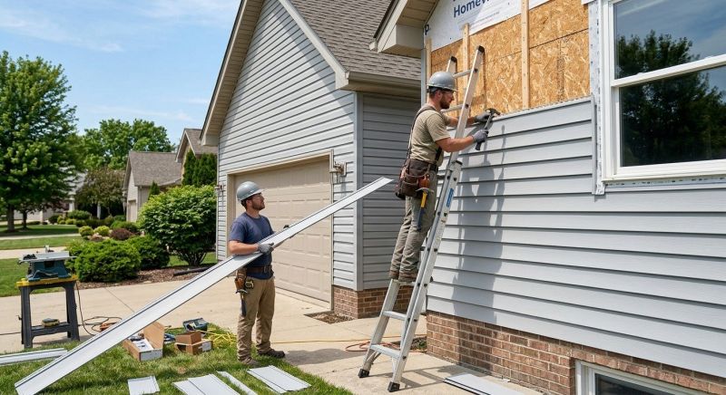 Vinyl Siding Installation in Westland, MI