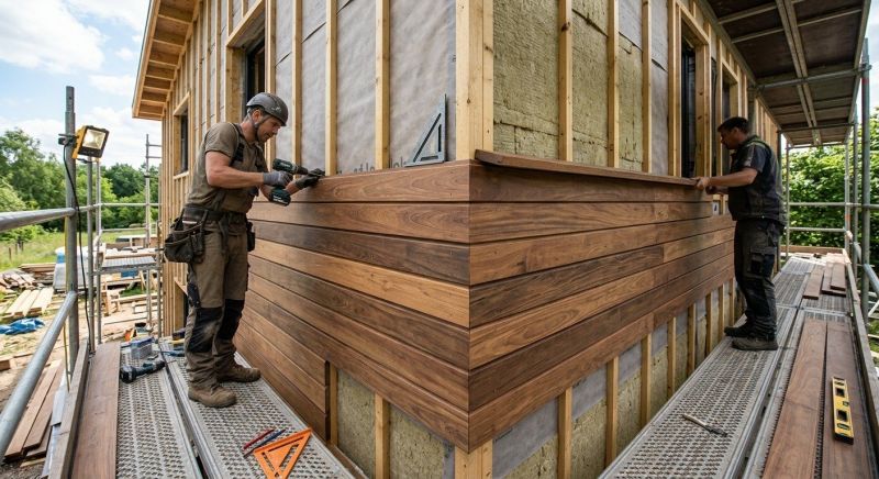 Wood Cladding Installation in Gregory, MI