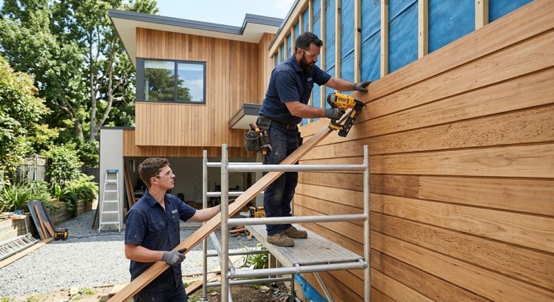 Wood Cladding Installation in Wixom, MI