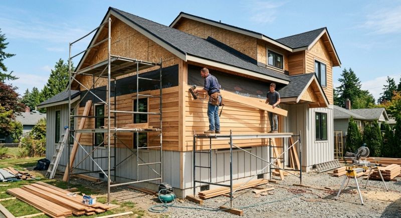 Wood Siding Installation in Waterford, MI