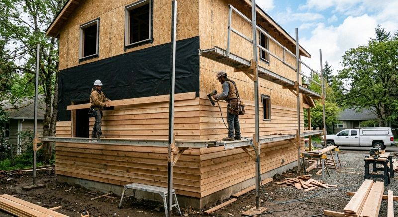 Wood Siding Installation in Westland, MI