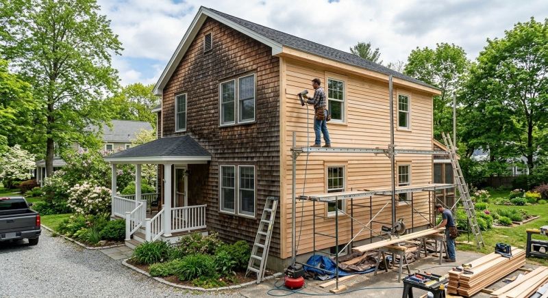 Wood Siding Installation in White Lake, MI