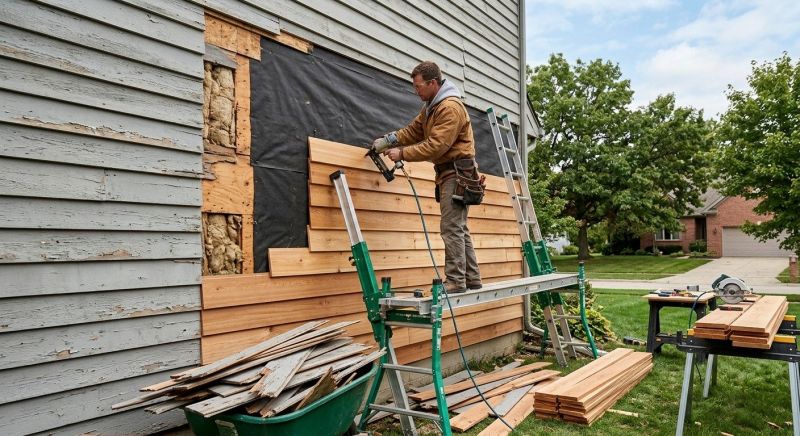 Wood Siding Replacement in Canton, MI