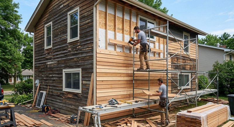 Wood Siding Replacement in Brighton, MI