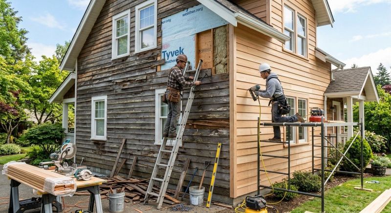 Wood Siding Replacement in White Lake, MI