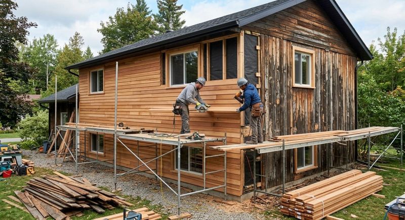 Wood Siding Service in Hartland, MI