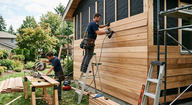 Wood Siding Service in Keego Harbor, MI