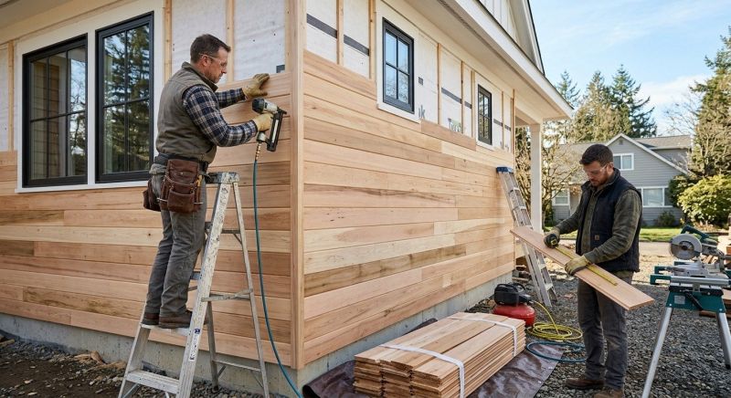 Wood Siding Service in Northville, MI